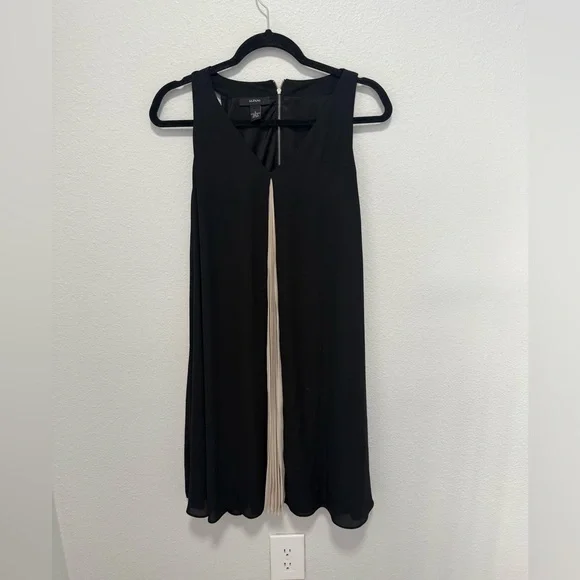 Alfani Black and Cream Midi Dress Size 8 - Picture 1 of 3